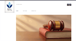 Desktop Screenshot of neillawyers.com