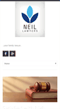 Mobile Screenshot of neillawyers.com